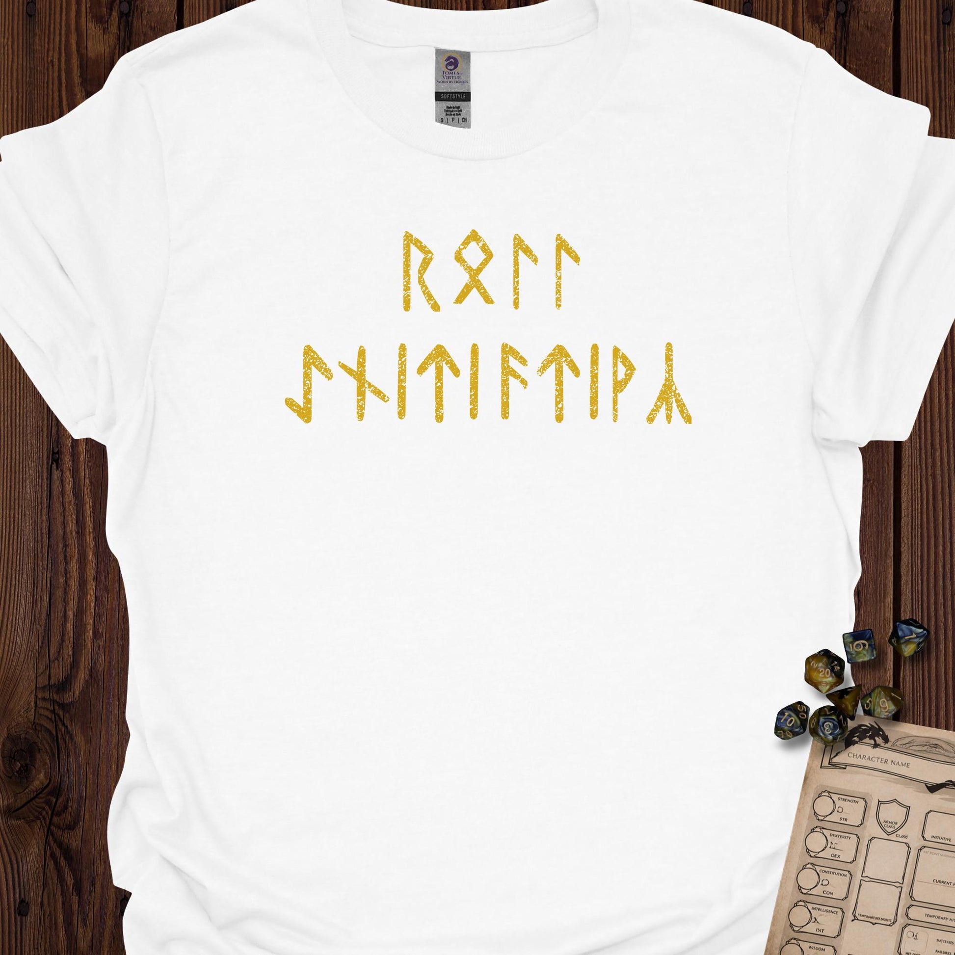 Roll Initiative (Runes) - White