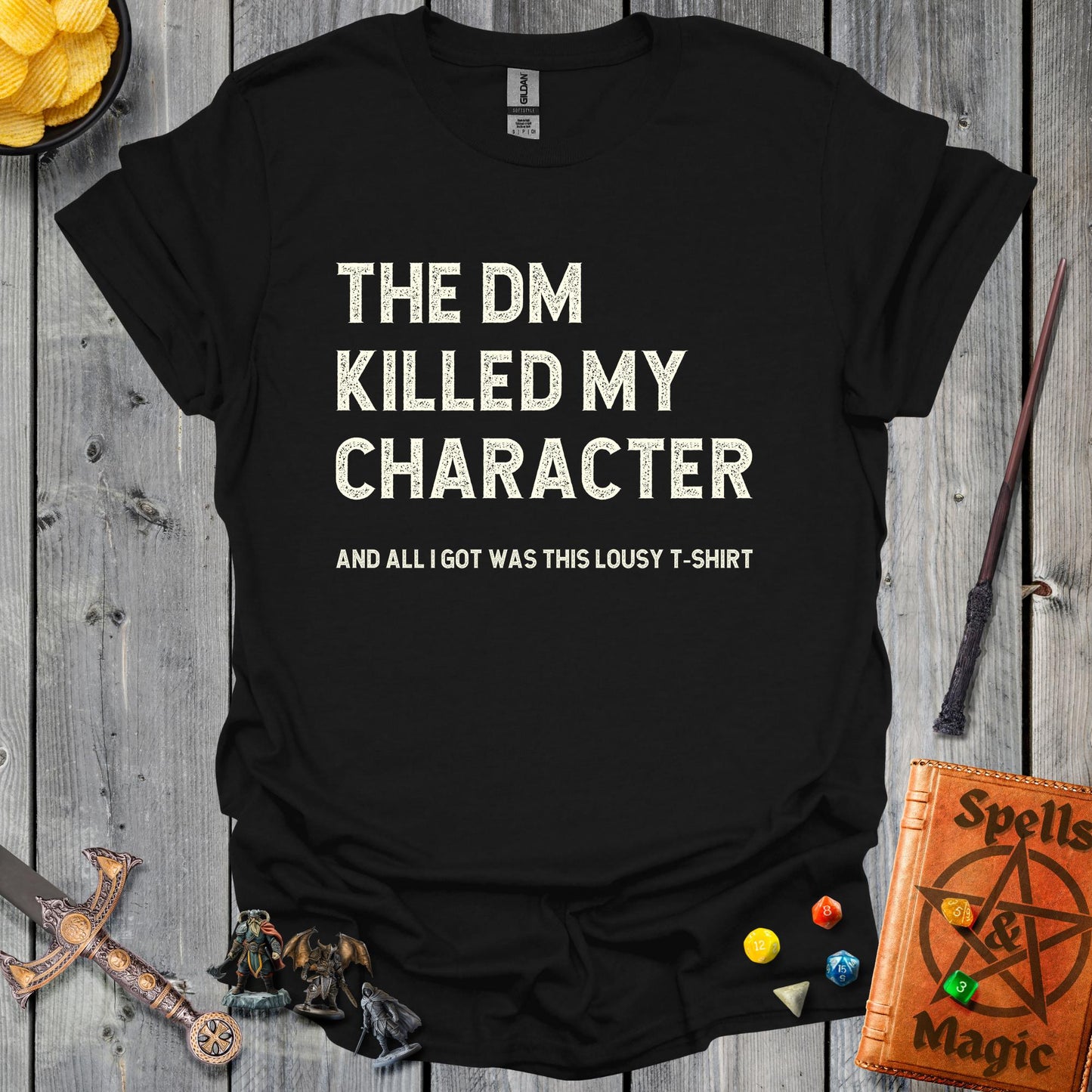 The DM killed my character - Black
