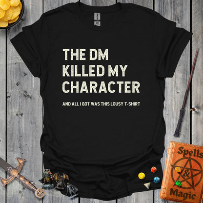 The DM killed my character - Black