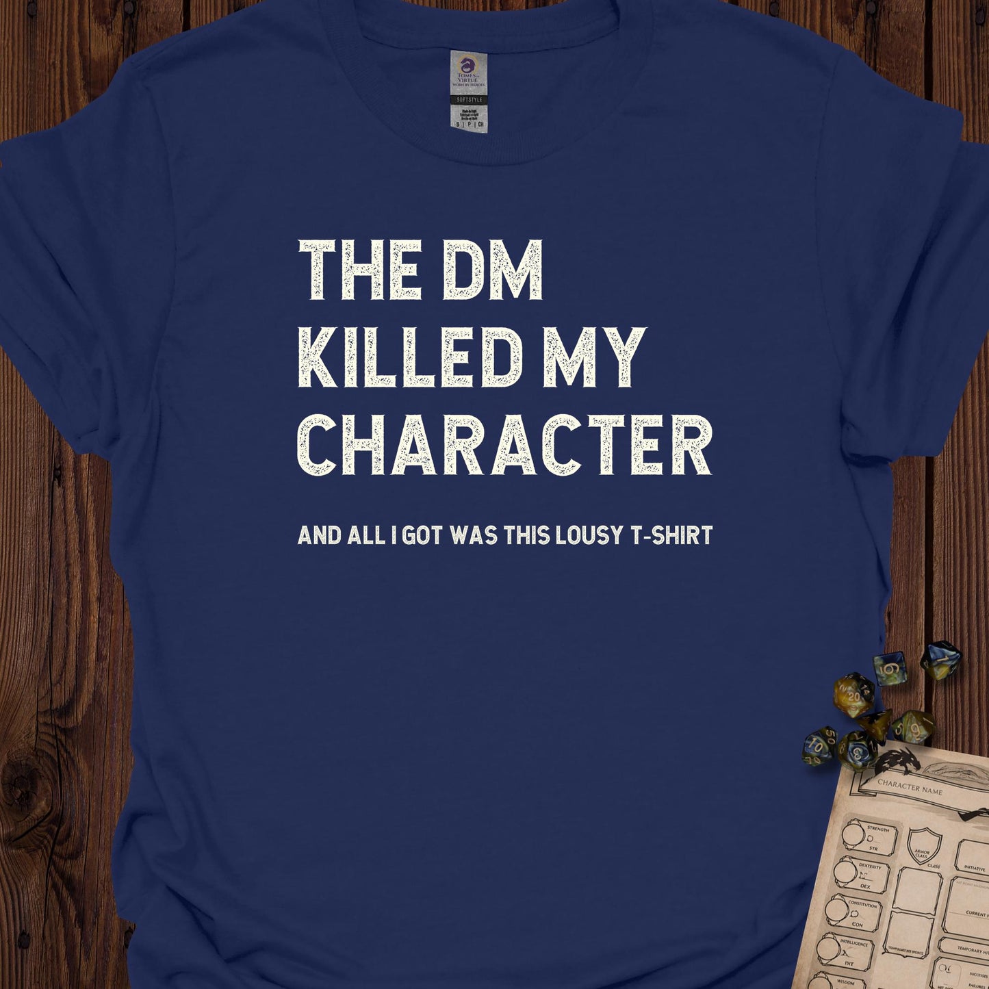 The DM killed my character - Navy