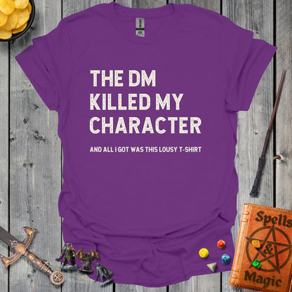 The DM killed my character - Purple