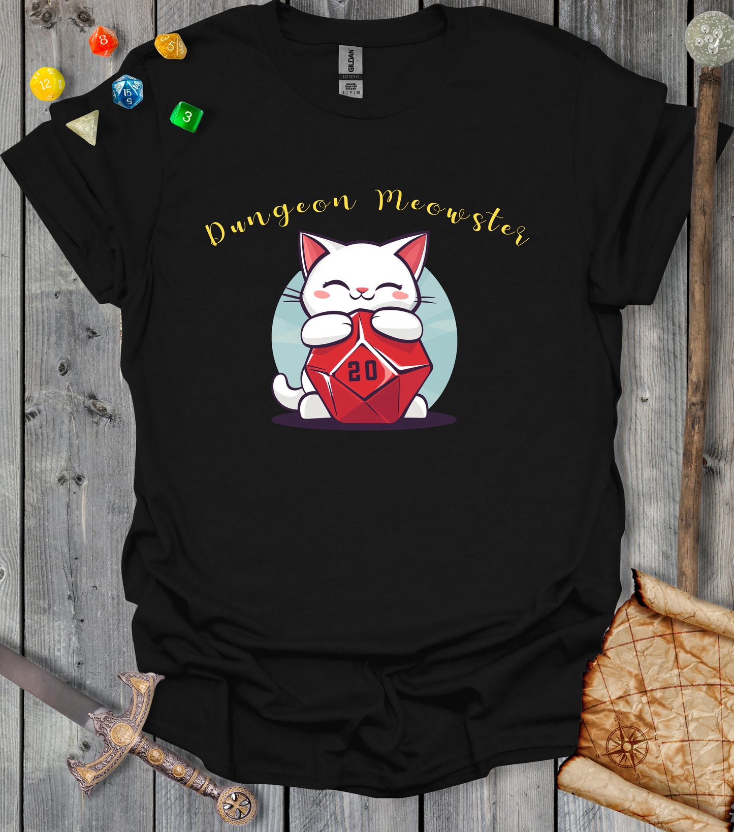 Dungeon meowster - T-shirt