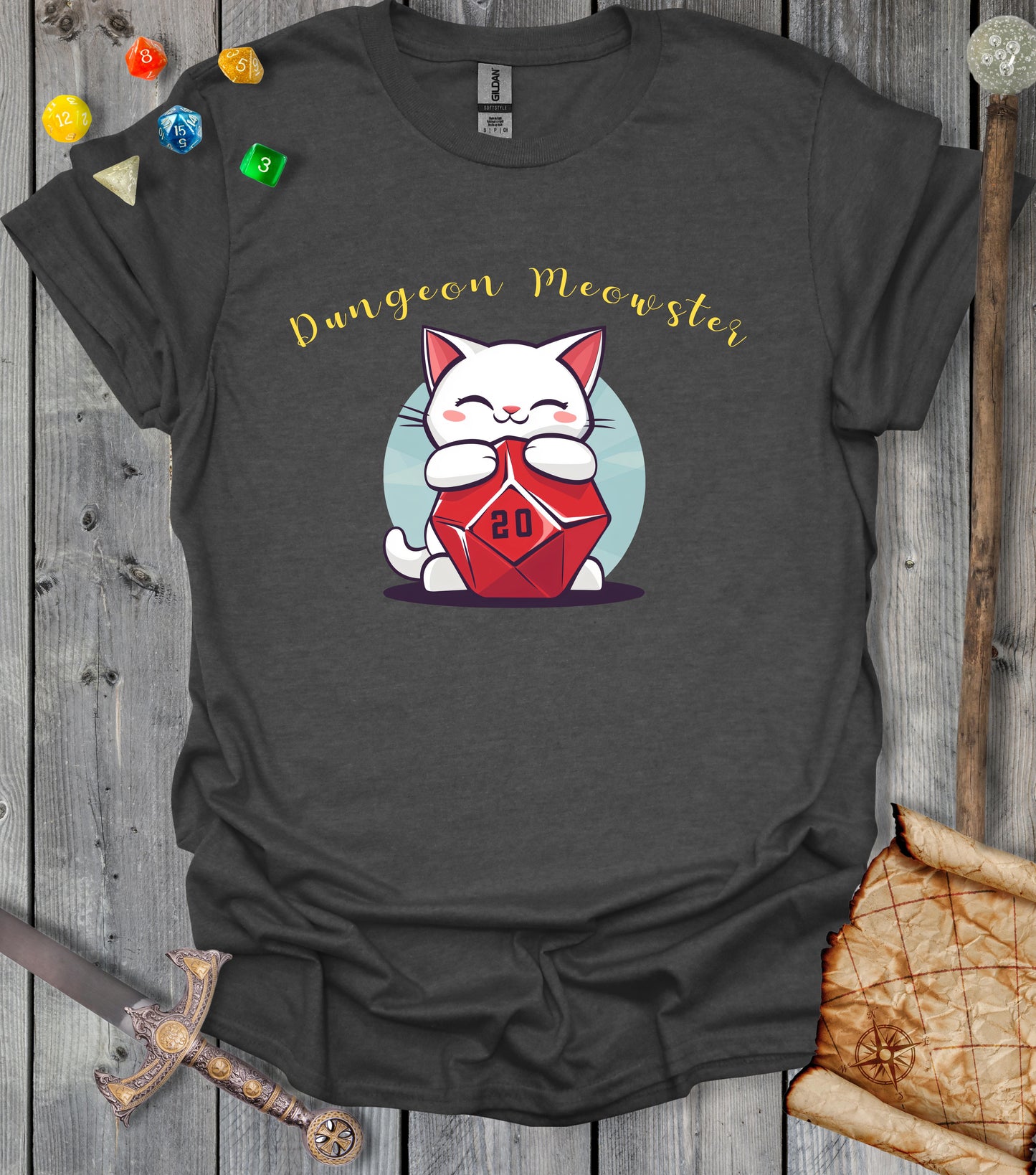 Dungeon meowster - T-shirt