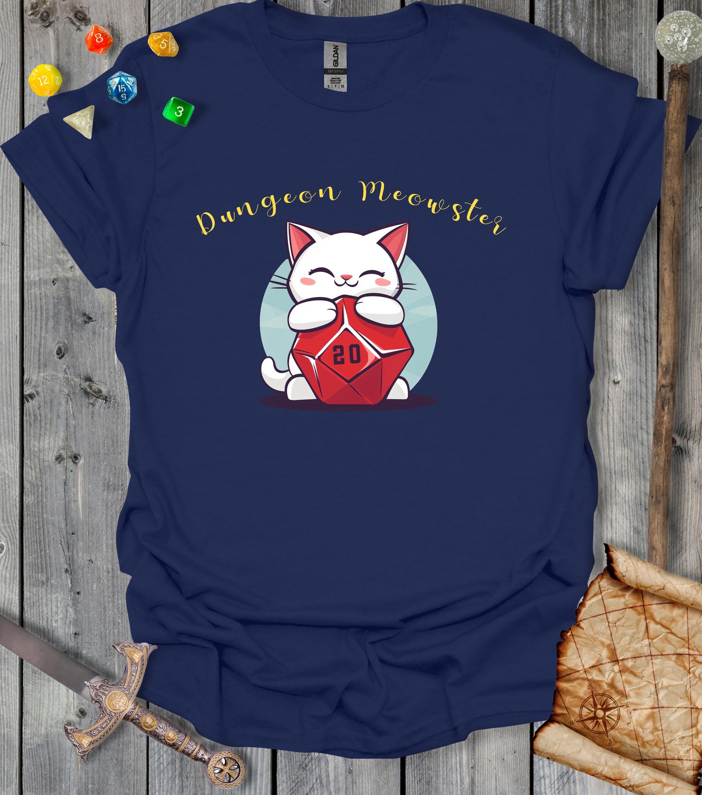 Dungeon meowster - T-shirt