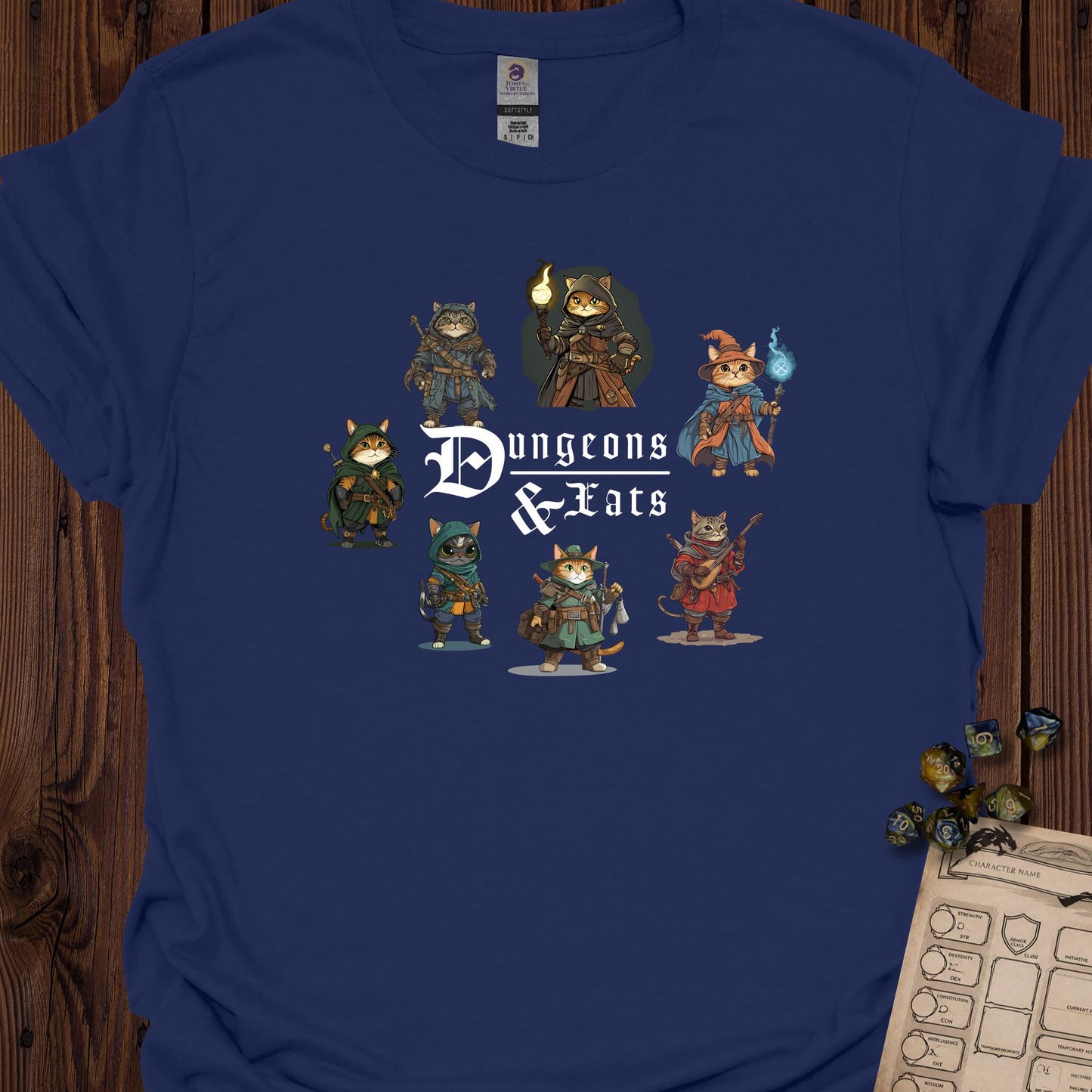 Dungeons and cats - Navy