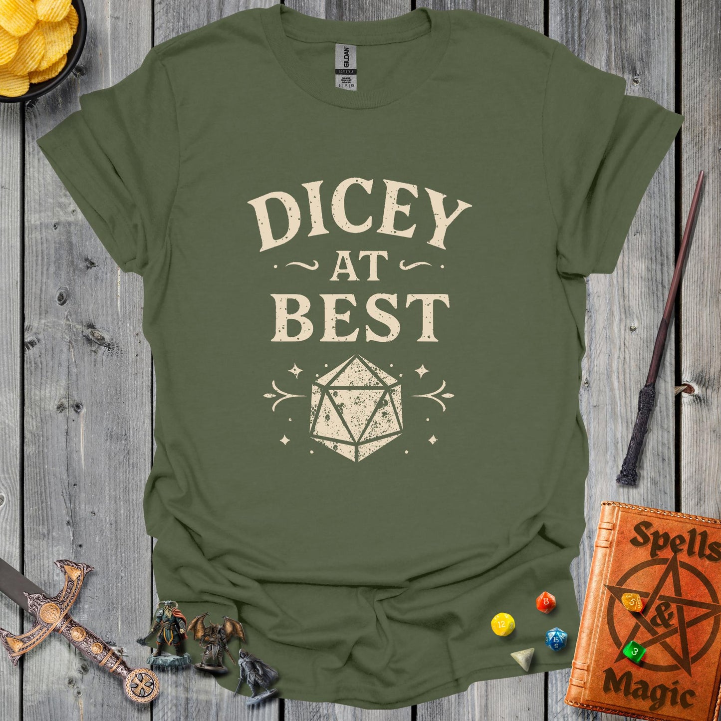 Dicey at best - MilitaryGreen