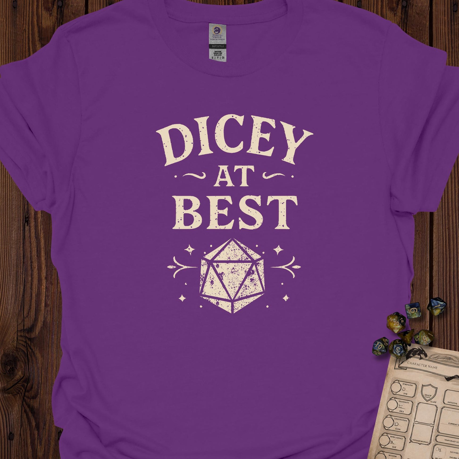 Dicey at best - Purple