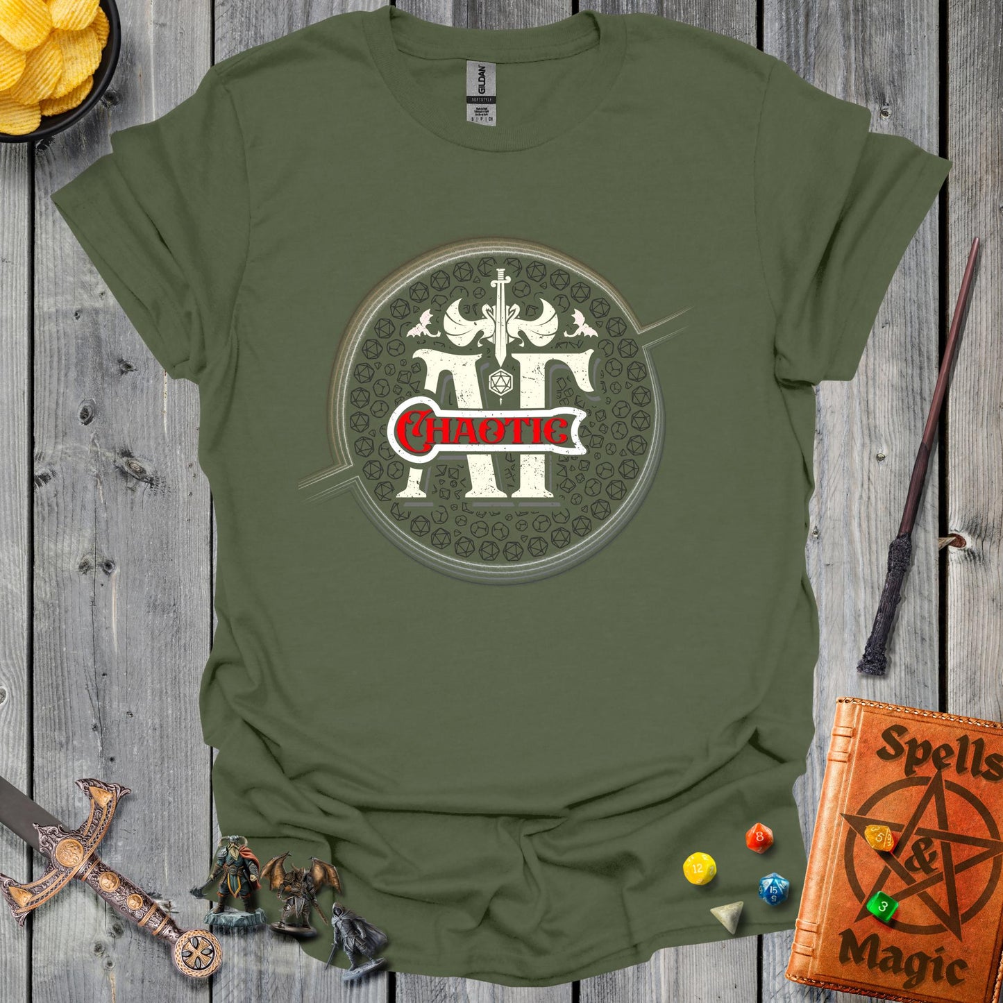 Chaotic AF - MilitaryGreen