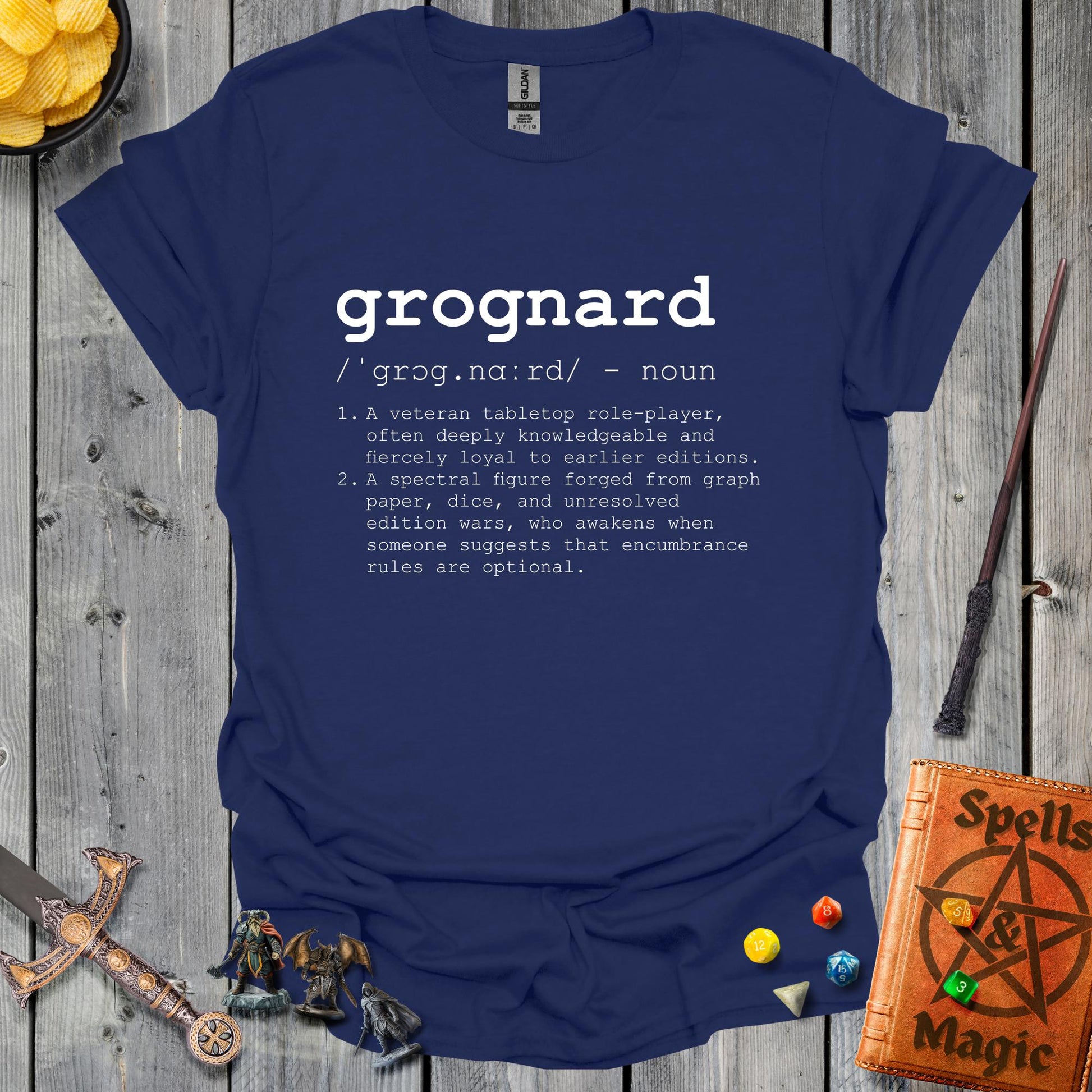 Grognard definition - NavyBlue