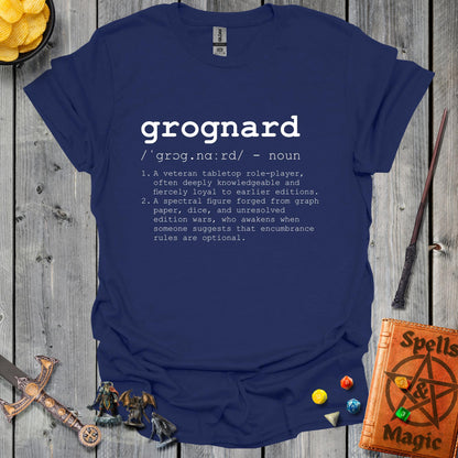 Grognard definition - NavyBlue