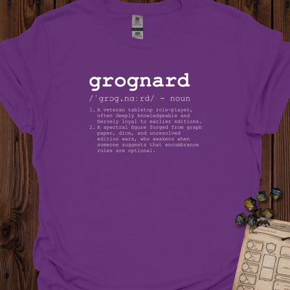 Grognard definition - Purple