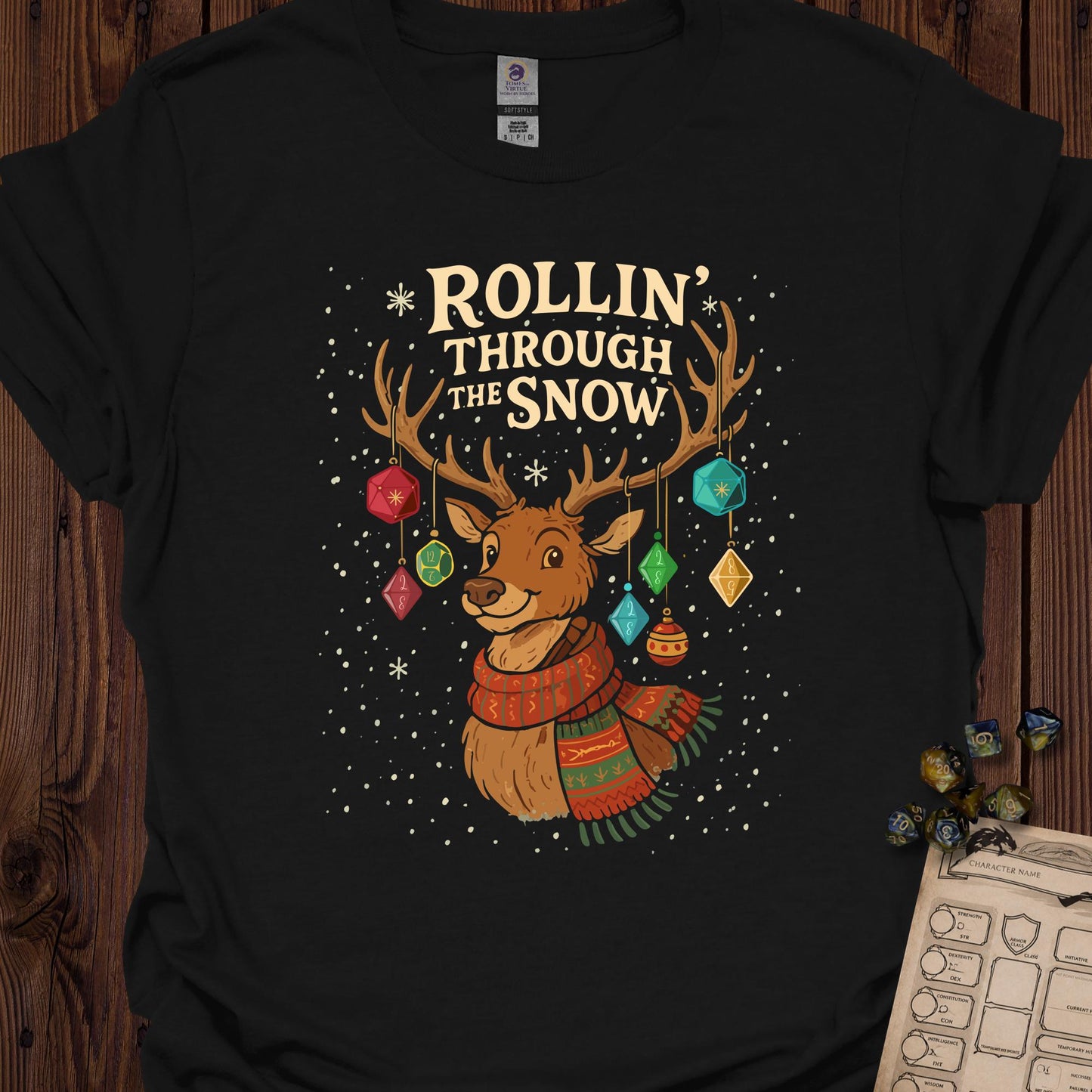 Rollin Through the Snow - Black