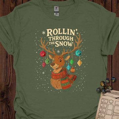 Rollin Through the Snow - MilitaryGreen