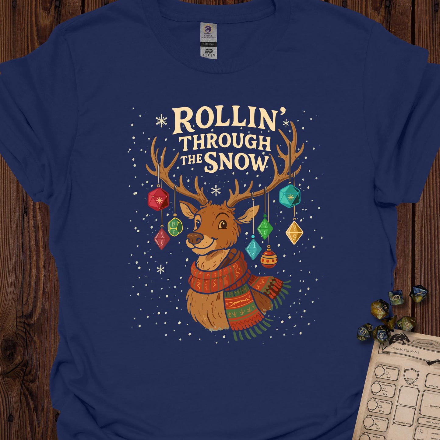 Rollin Through the Snow - Navy