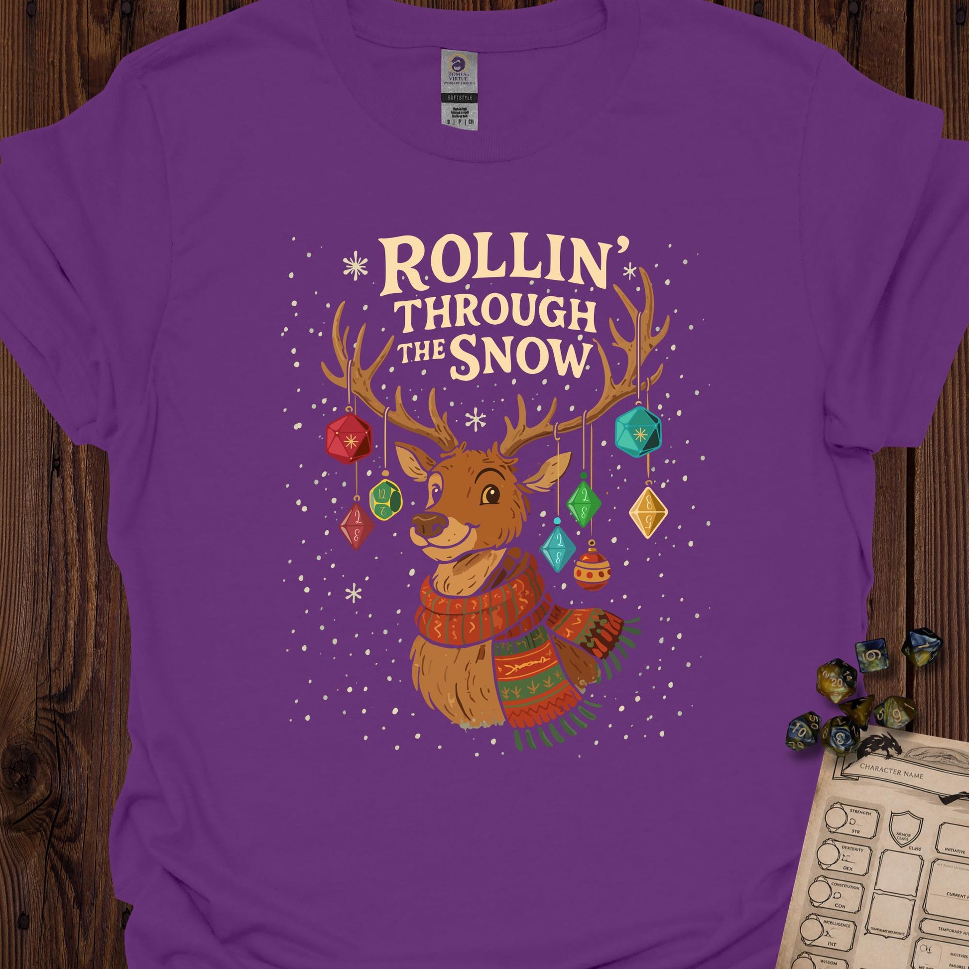 Rollin Through the Snow - Purple
