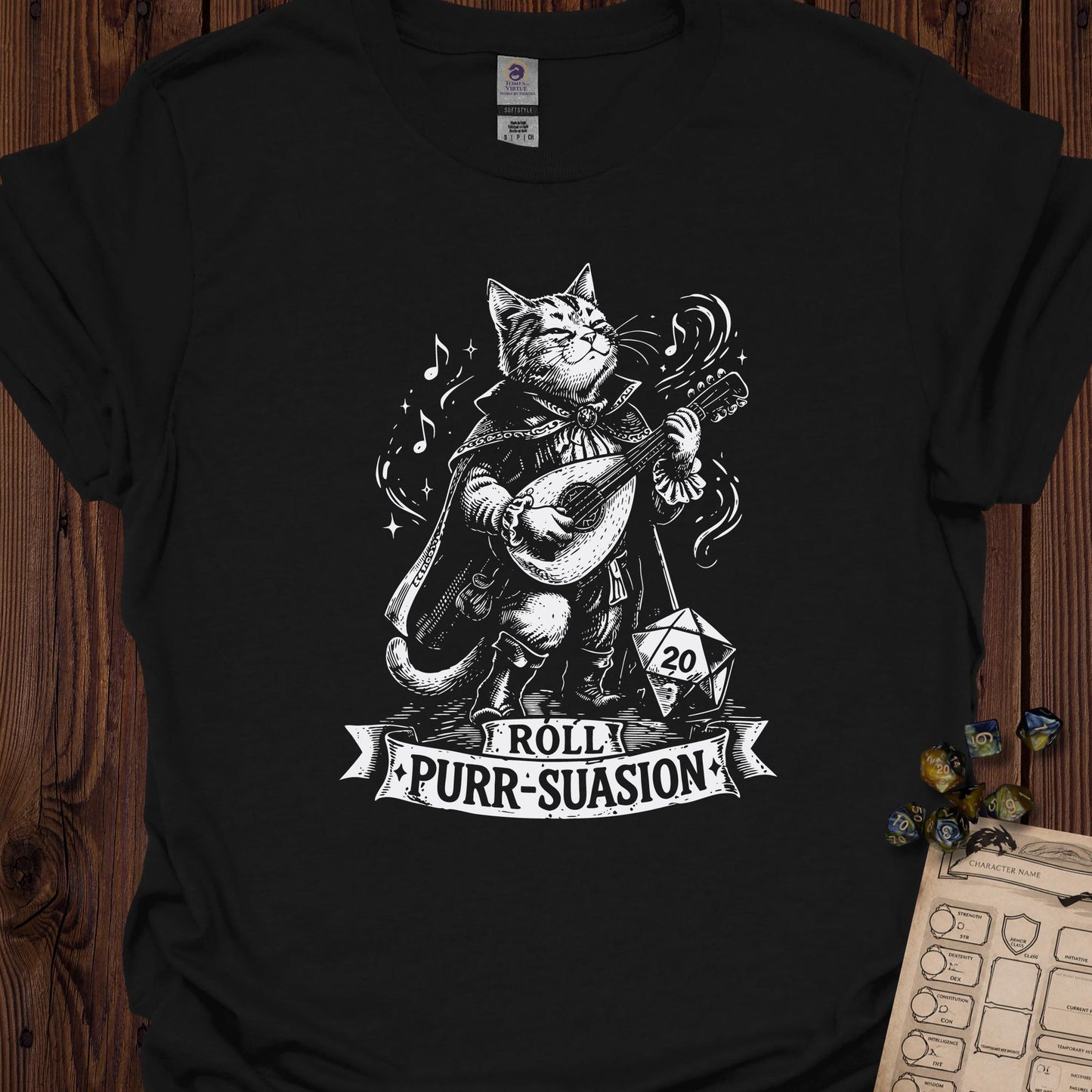 Roll purrsuation - Black