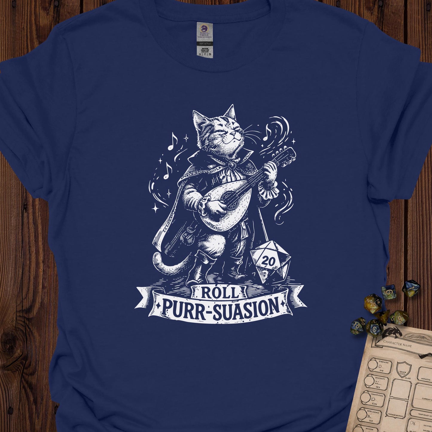 Roll purrsuation - Navy