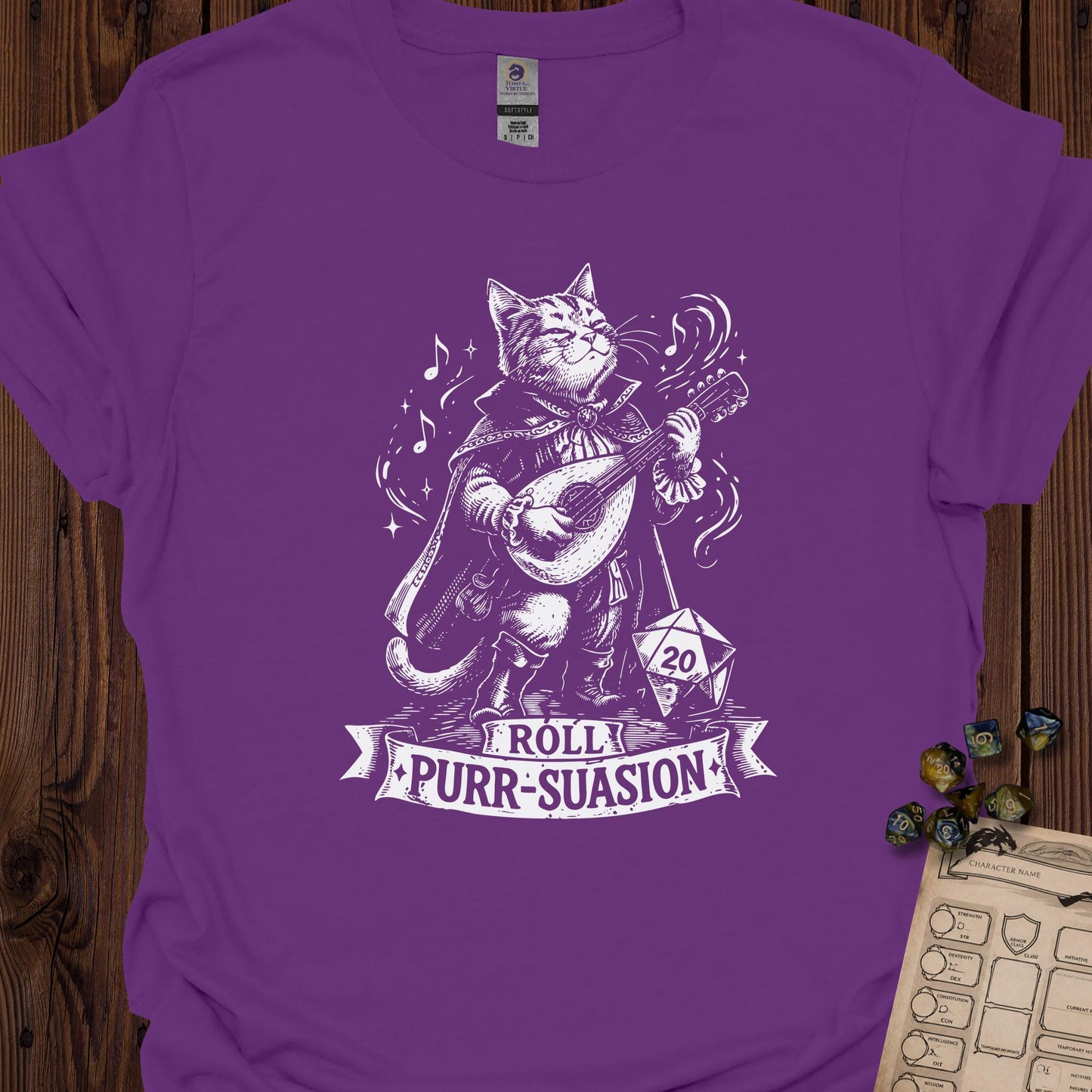 Roll purrsuation - Purple