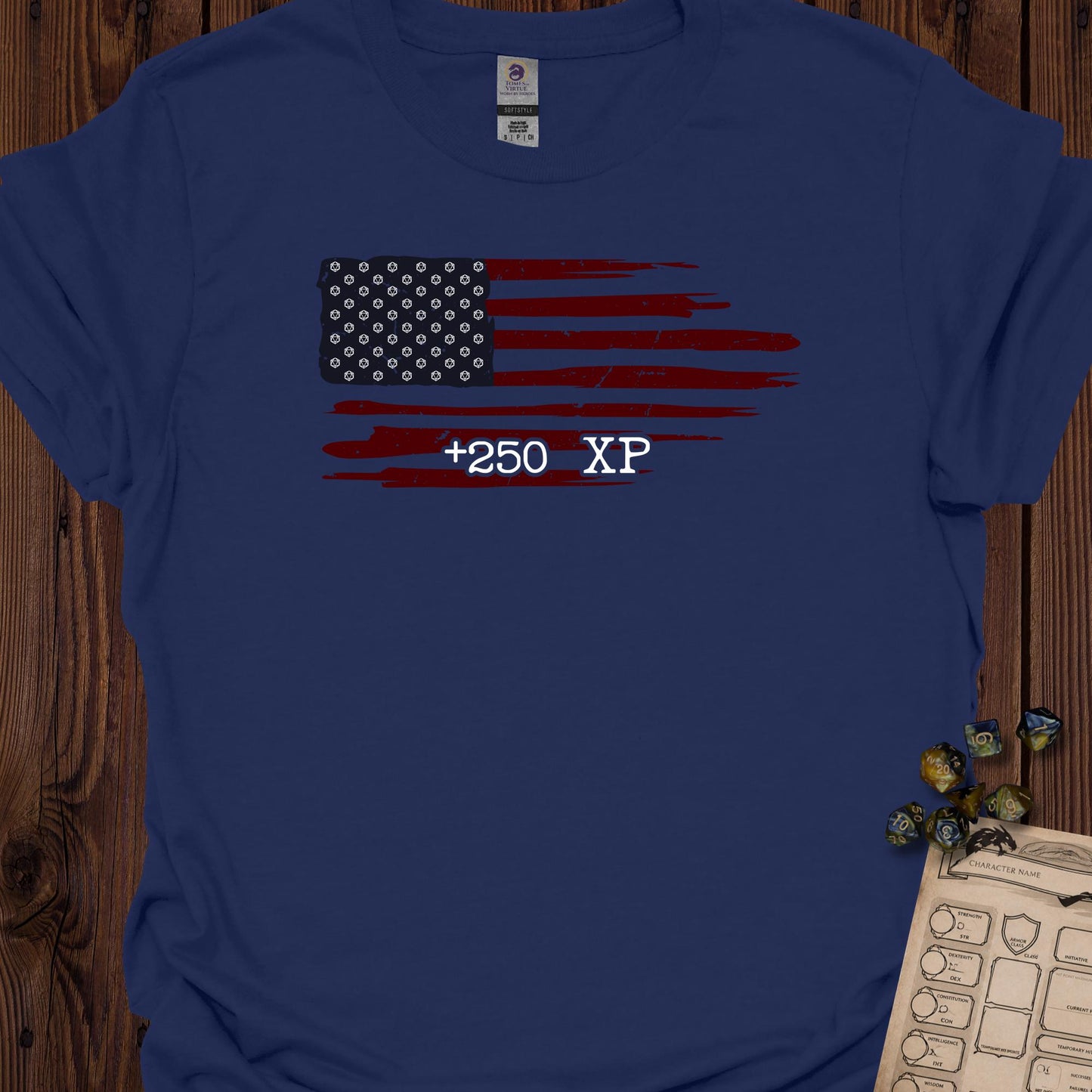 Dice Flag - Navy