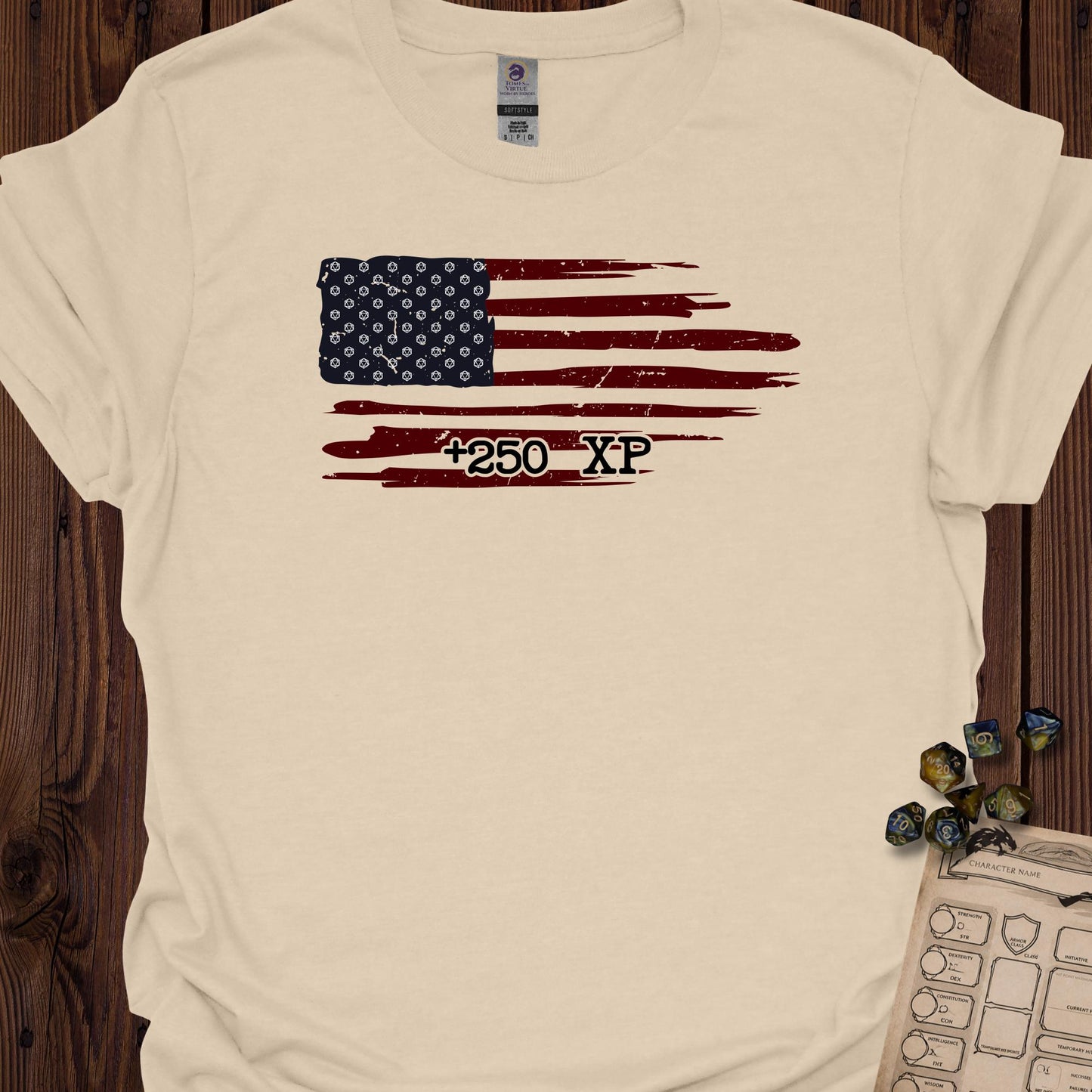 Dice Flag - Sand