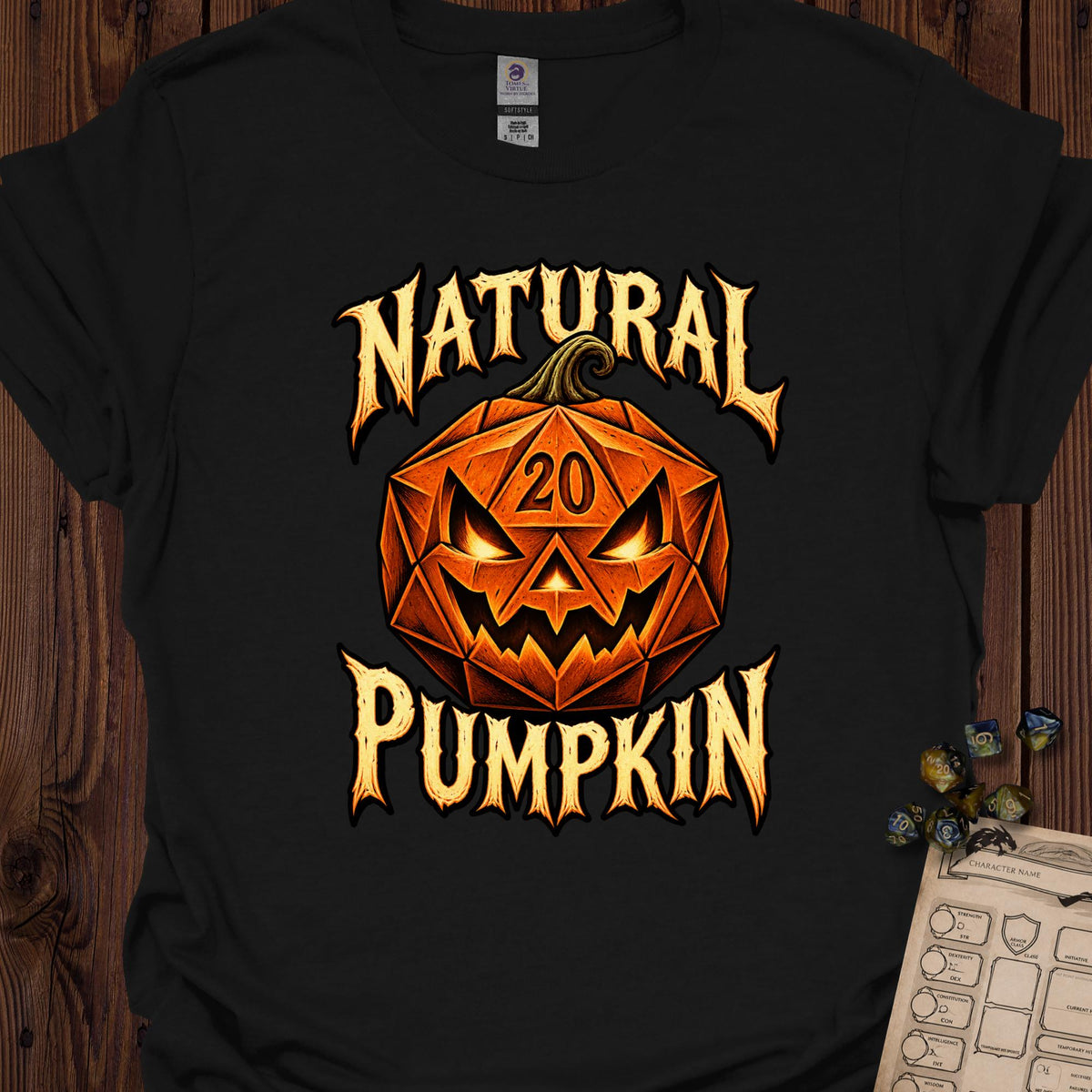 Natural Pumpkin - Black