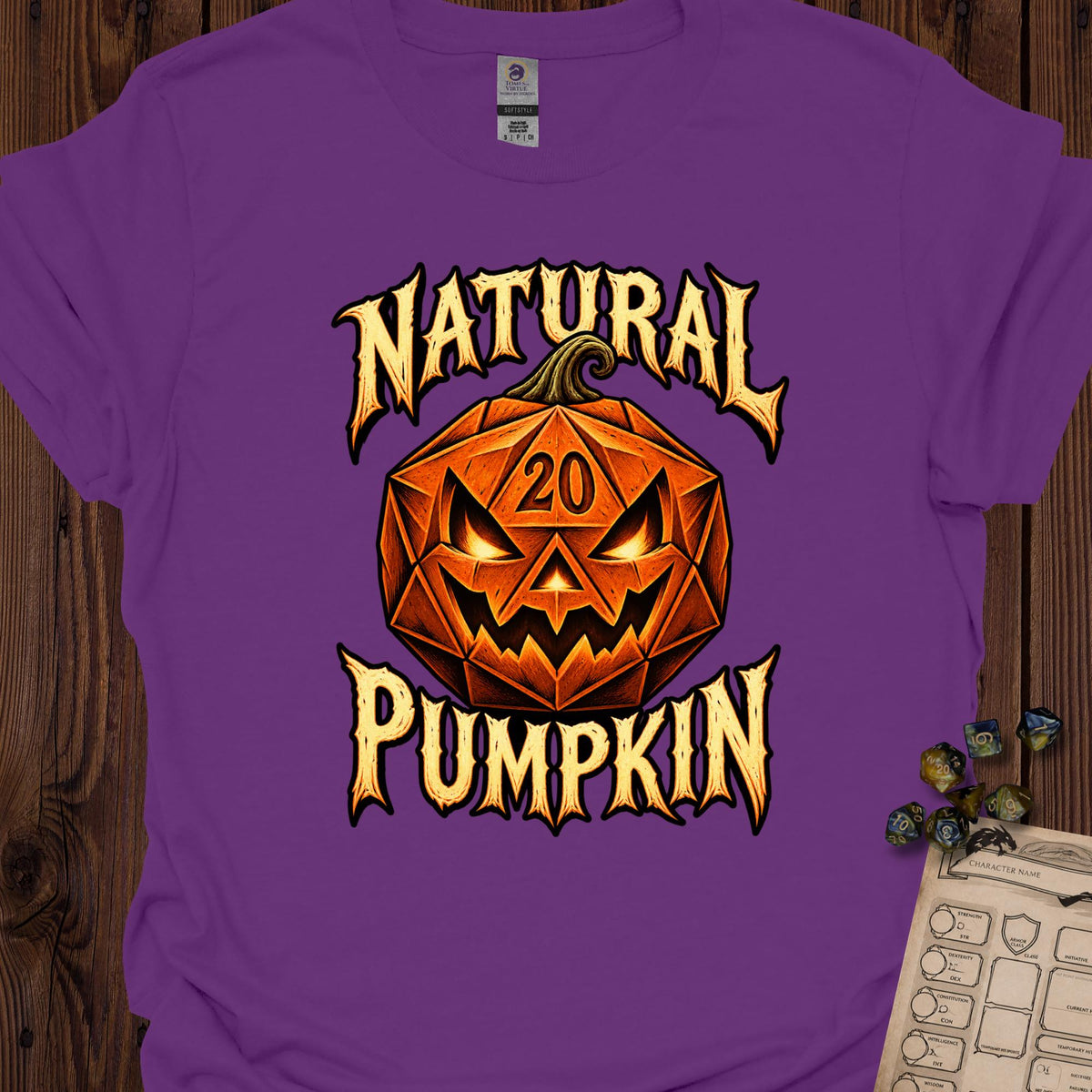 Natural Pumpkin - Purple