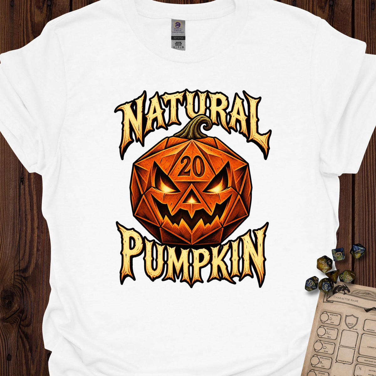 Natural Pumpkin - White