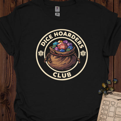 Dice hoarders club - Black