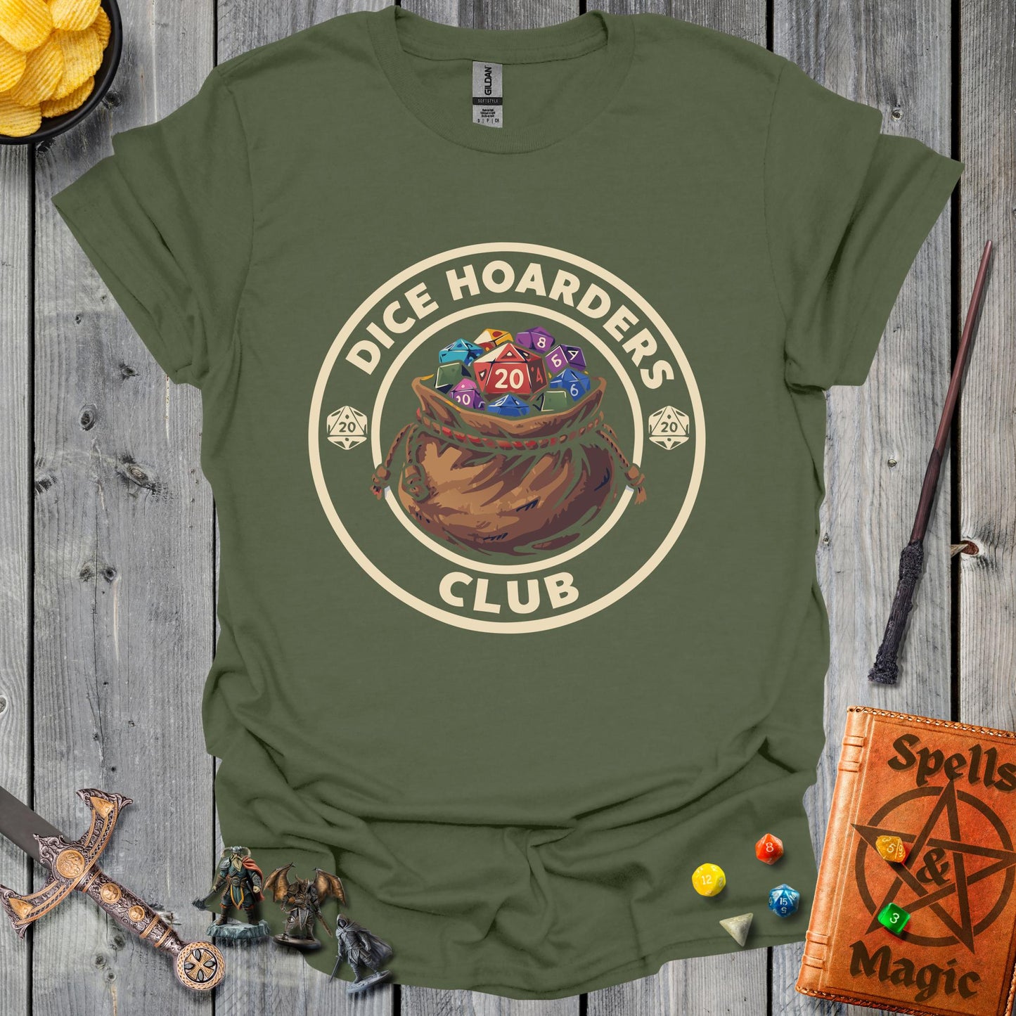 Dice hoarders club - MilitaryGreen