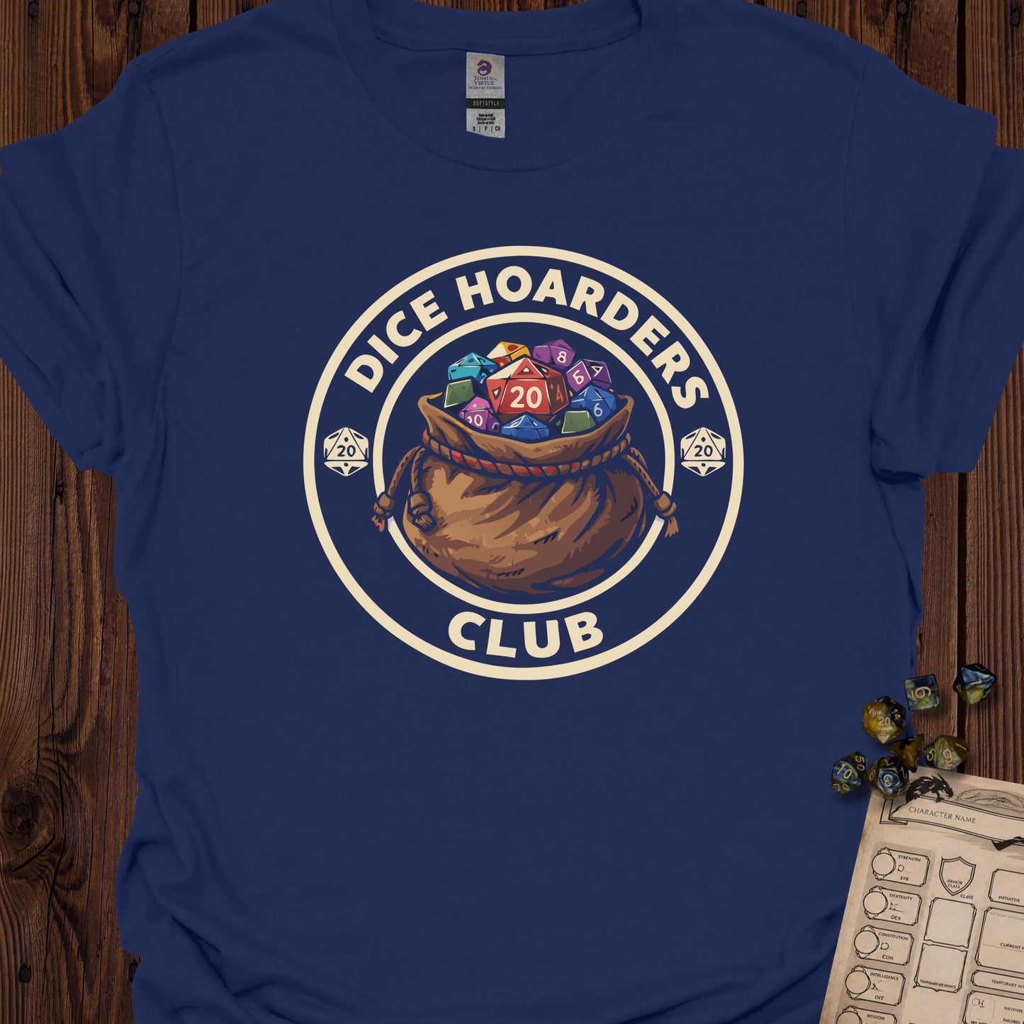 Dice hoarders club - Navy