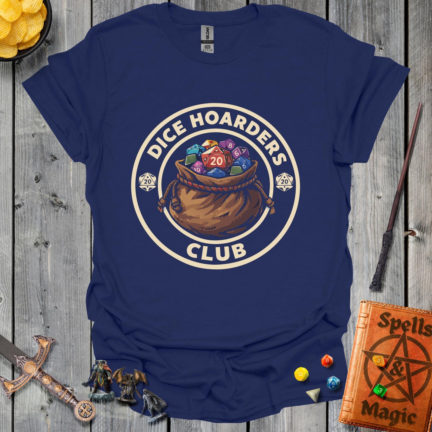 Dice hoarders club - NavyBlue