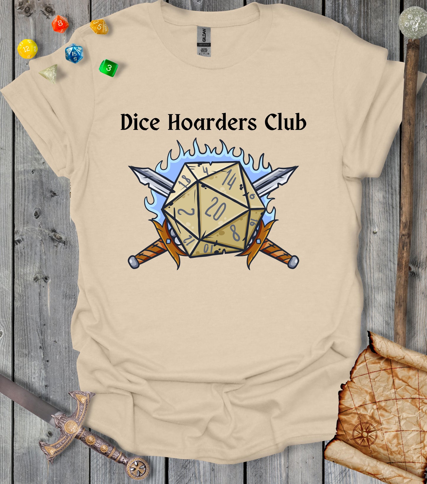 Dice hoarders club - T-shirt