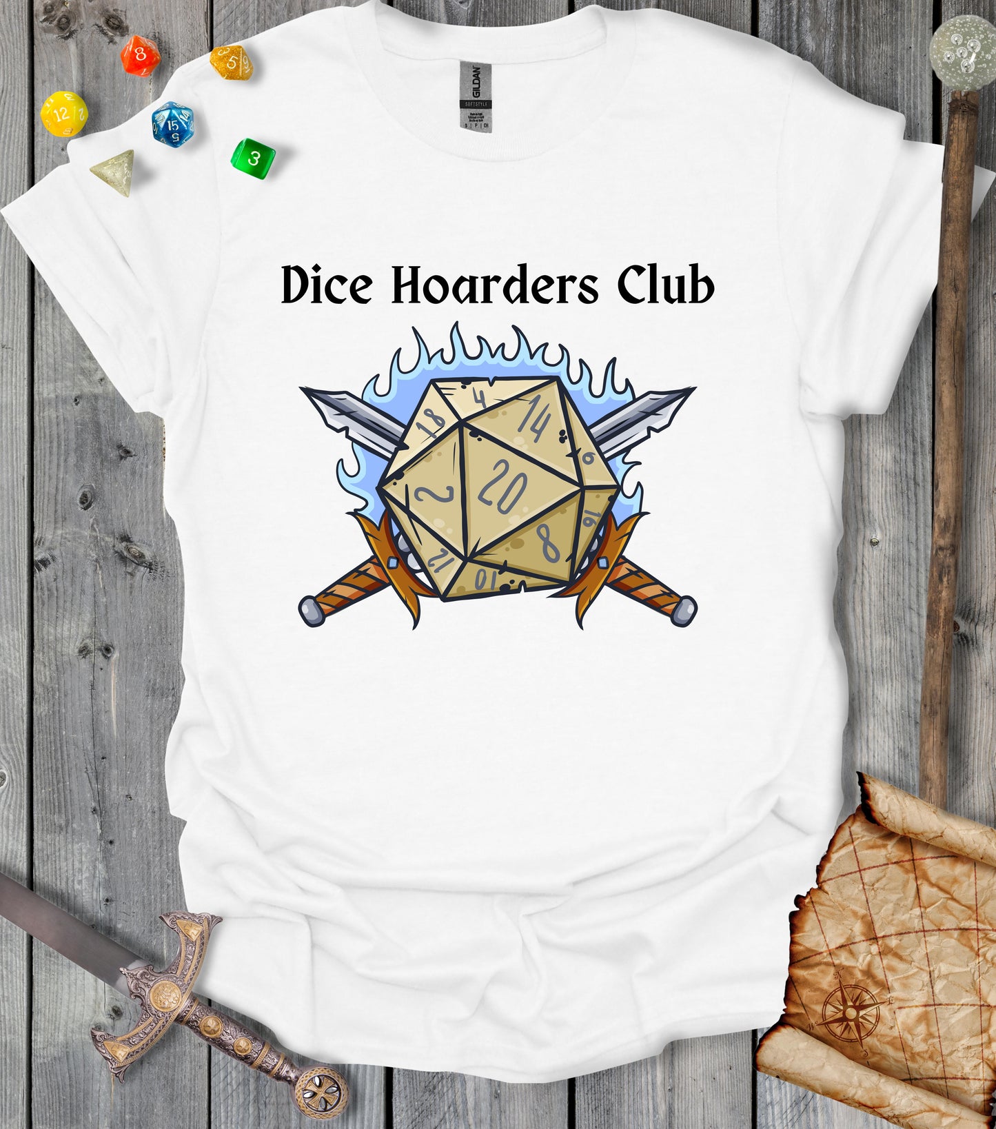 Dice hoarders club - T-shirt