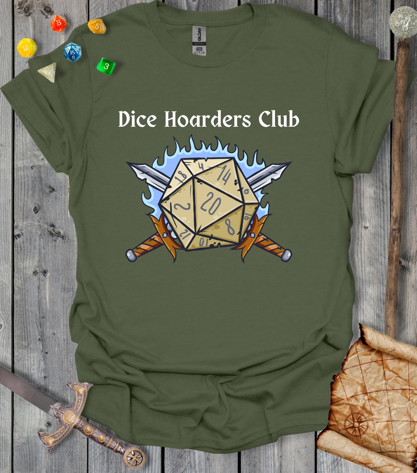 Dice hoarders club - T-shirt