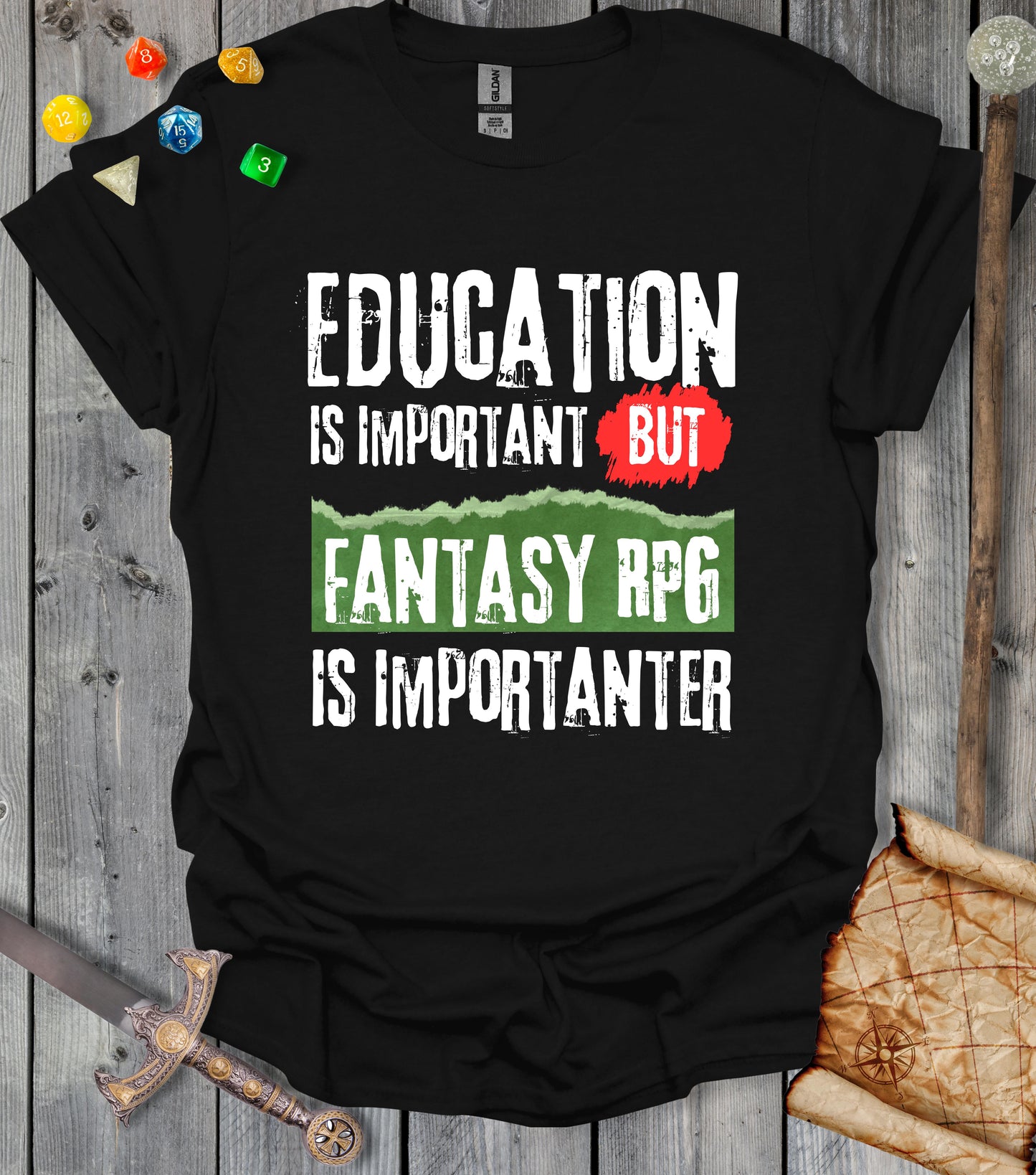 Education is important - T-shirt