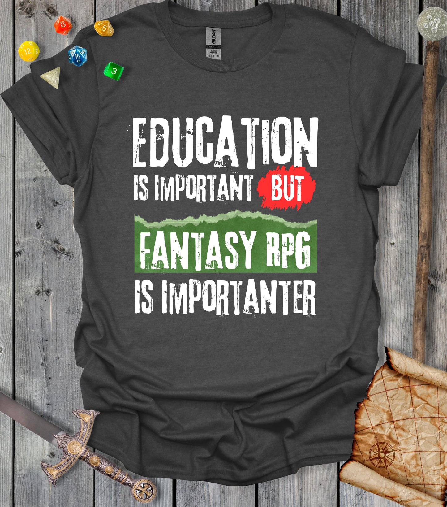 Education is important - T-shirt