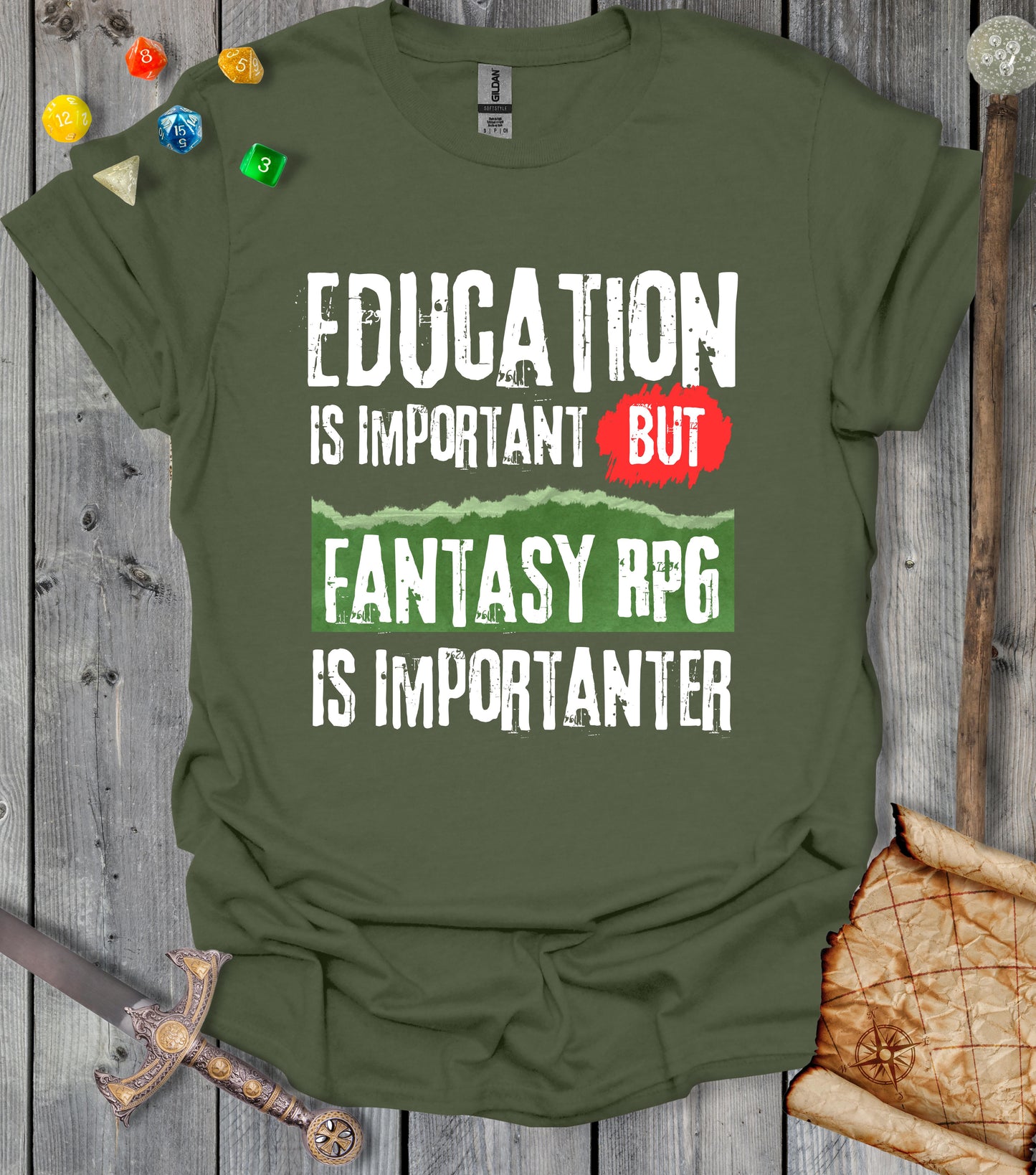 Education is important - T-shirt