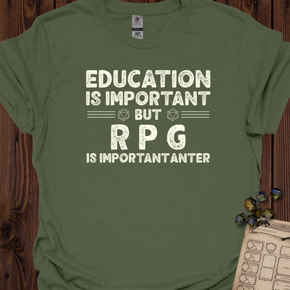 Education is important - MilitaryGreen