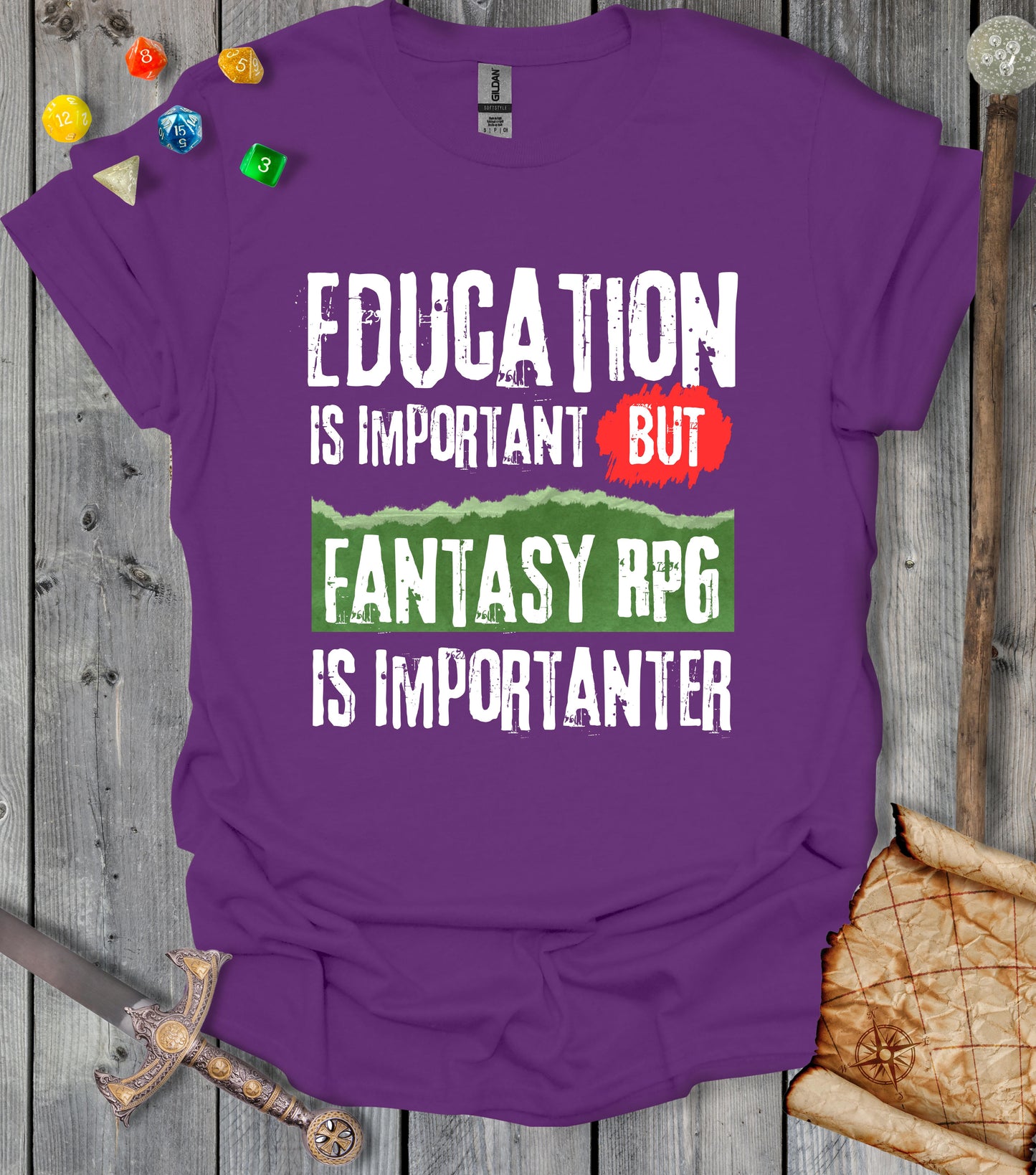 Education is important - T-shirt