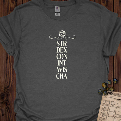 STR DEX CON INT WIS CHA - DarkHeather