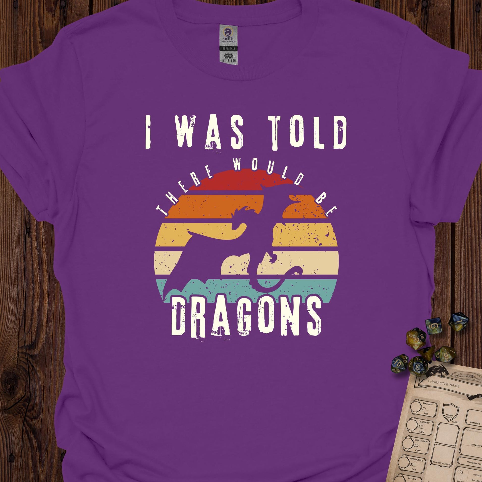 I was told there would be dragons - Purple
