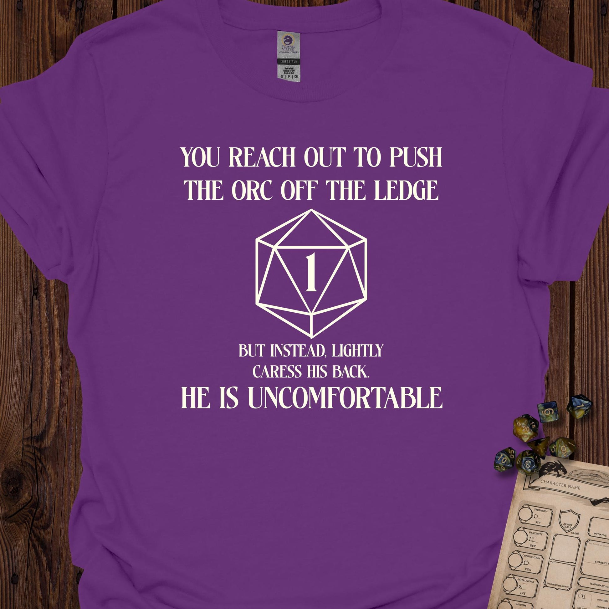 Orc pushing - Purple