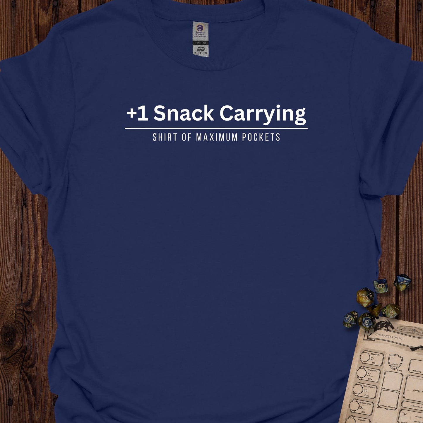 +1 Snack Carrying - Navy