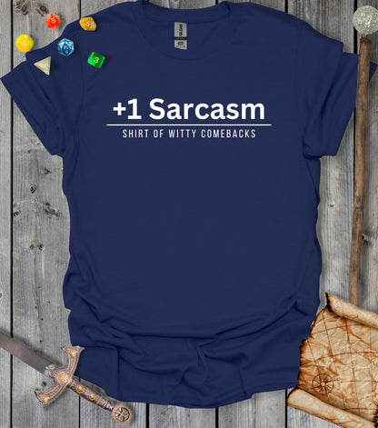 +1 Sarcasm - NavyBlue