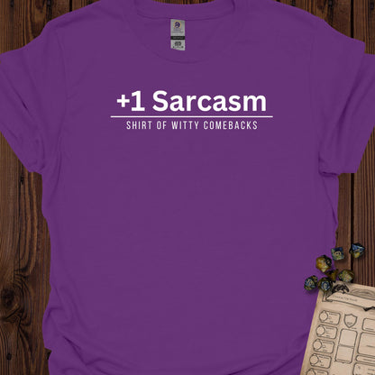 +1 Sarcasm - Purple