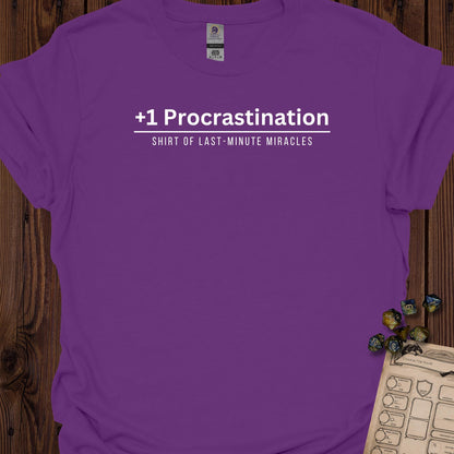 +1 Procrastination - Purple