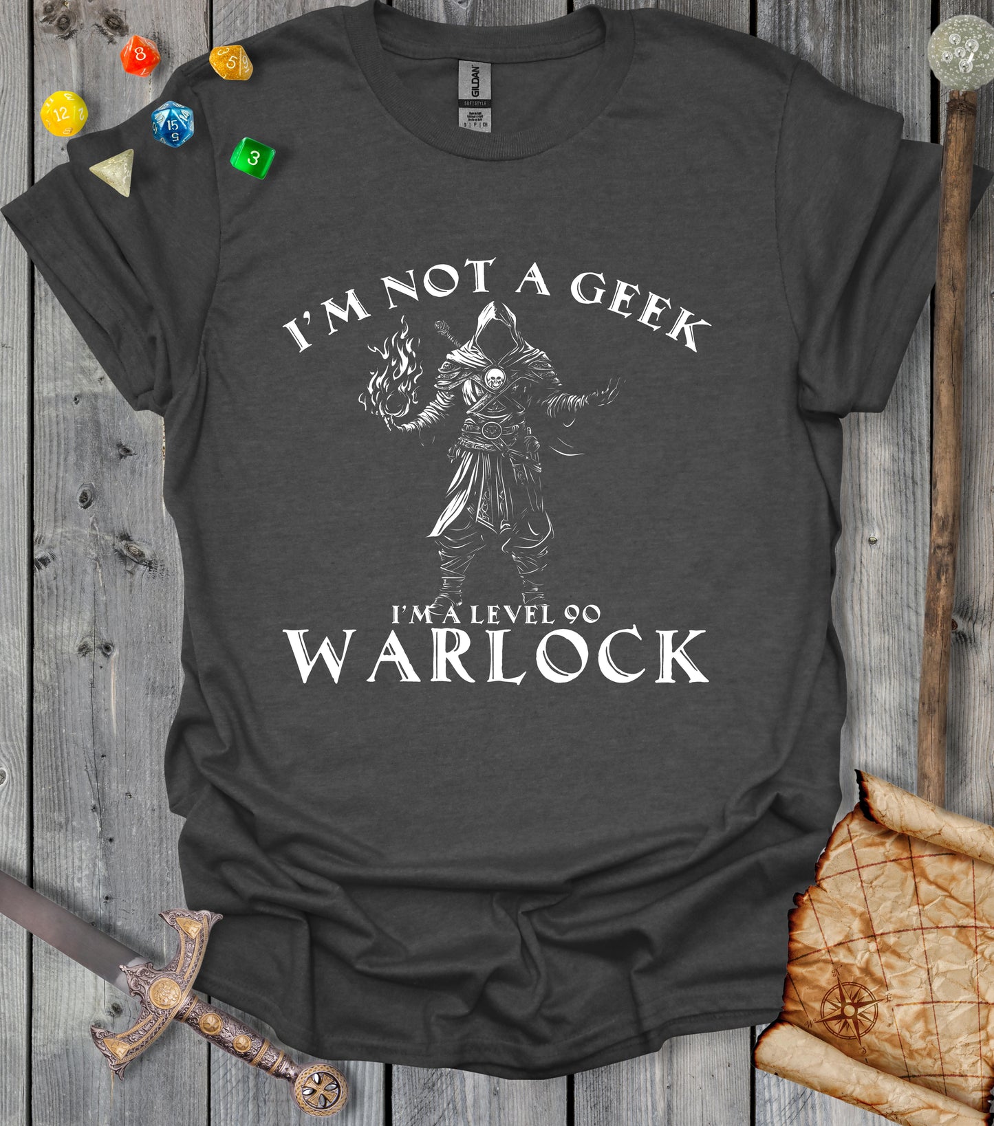 Level 90 Warlock - T-shirt