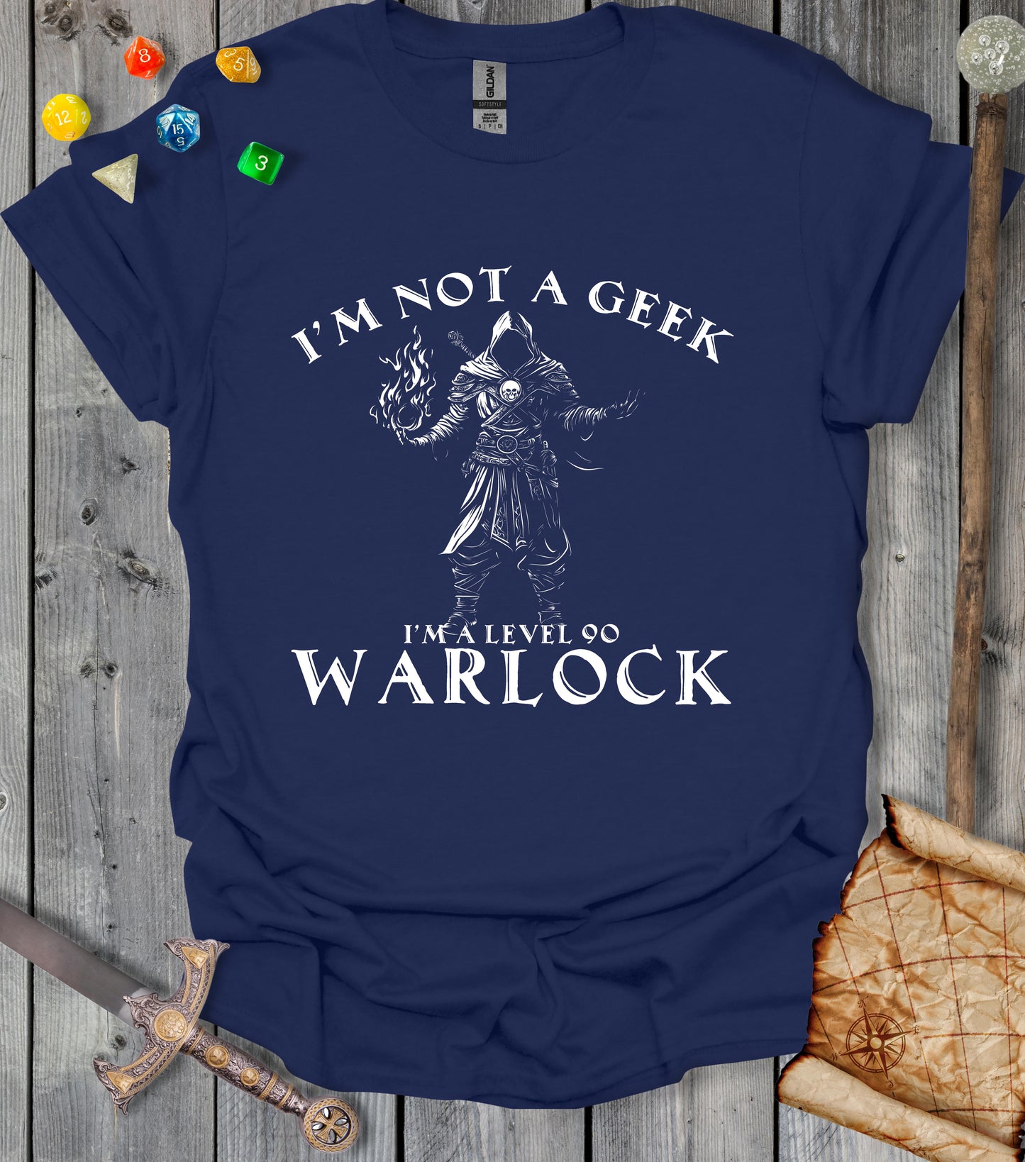 Level 90 Warlock - T-shirt