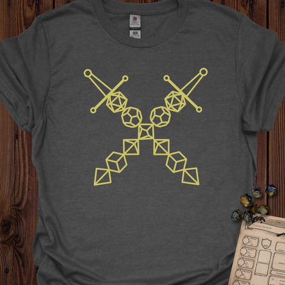 Dice set swords - DarkHeather
