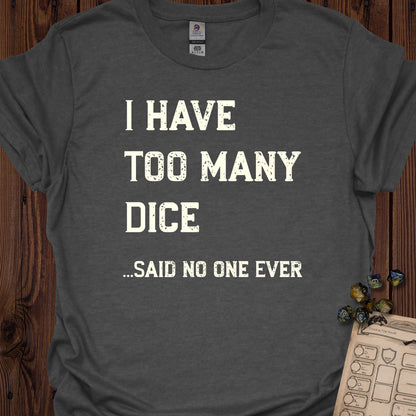 Too many dice - DarkHeather